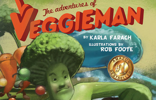 The Adventures of Veggieman is a #1 Amazon Best Seller!